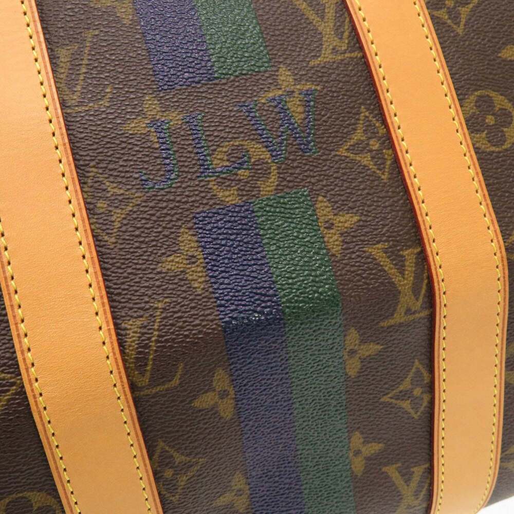 LOUIS VUITTON Authentic Brown Monogram Boston Bag - Picture 8 of 10